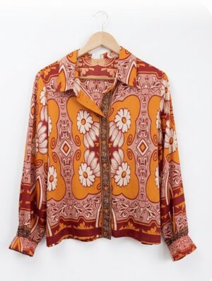 Camicia fantasia etnica