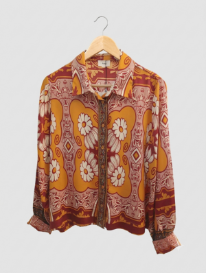 Camicia fantasia etnica