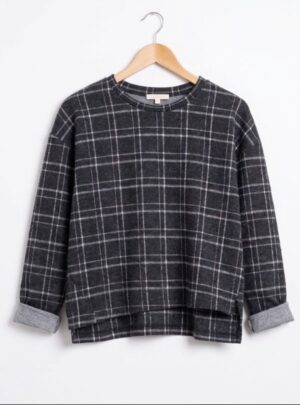 Maglia quadri flanella